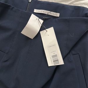 Veronica Beard Navy Skirt